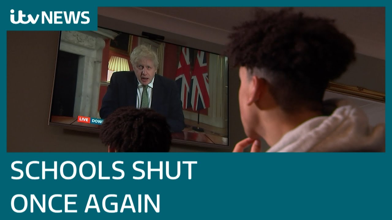 Schools and colleges shut in England as Covid-19 cases surge | ITV News