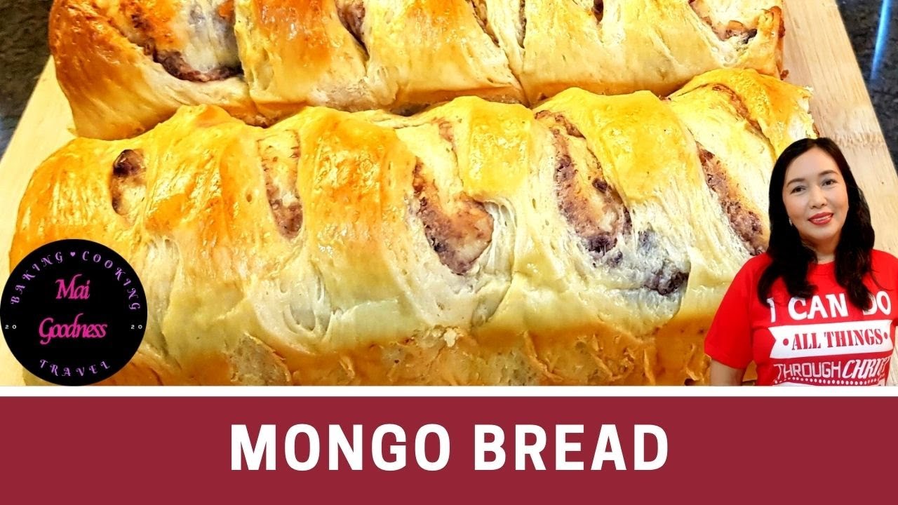 Mongo Bread by Mai Goodness or Red Mung Bean Loaf Bread