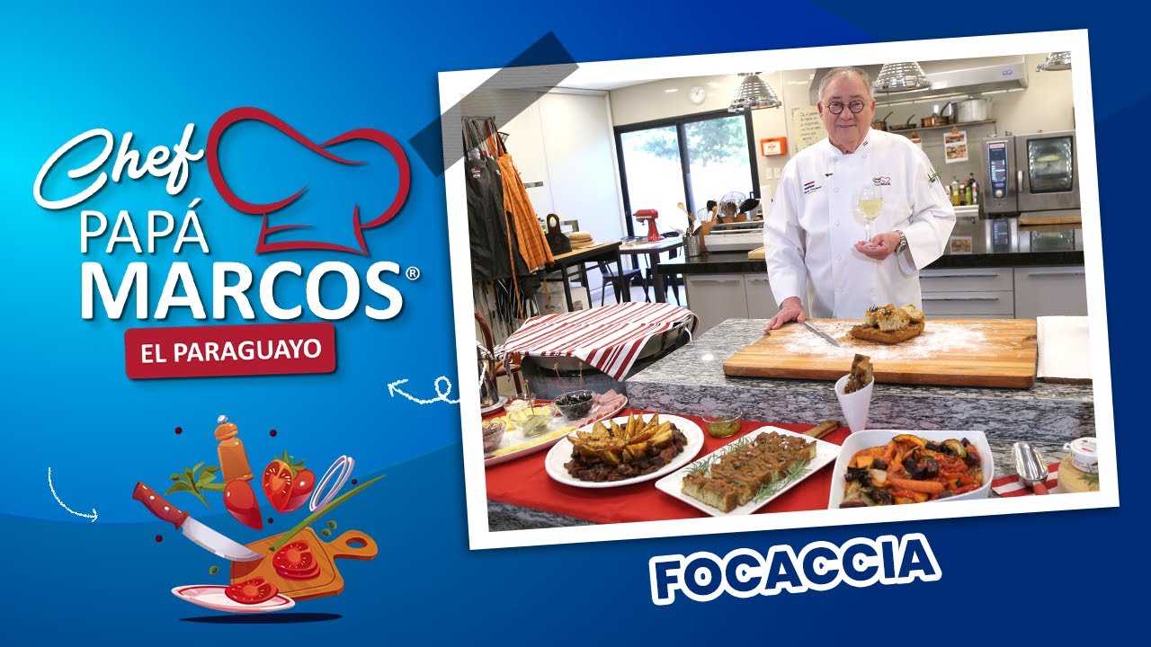 FOCACCIA DE CHEF PAPÁ MARCOS.
