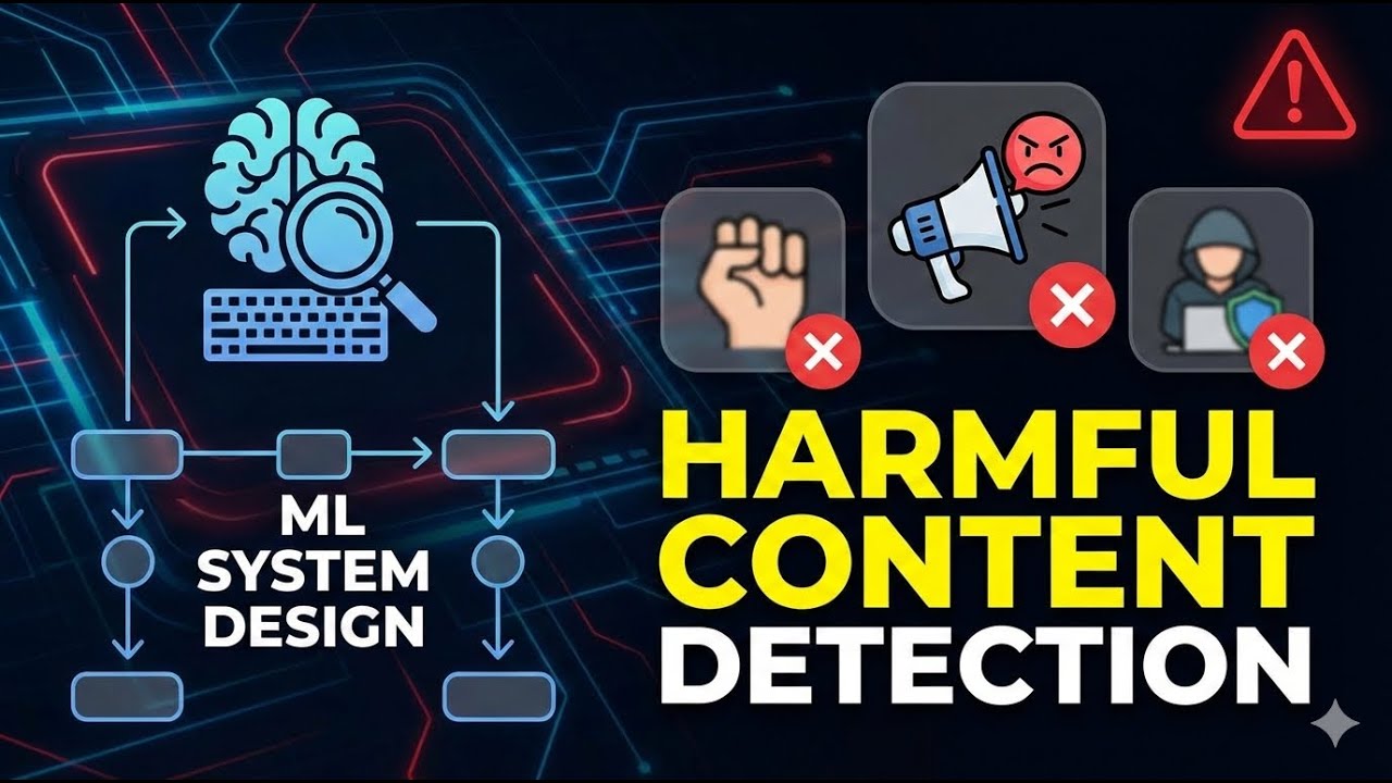 Harmful Content Detection | Machine Learning System Design ( End-to-End)