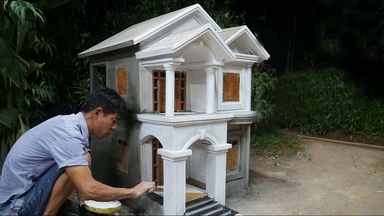 Design A beautiful Two-Storey Small House.
