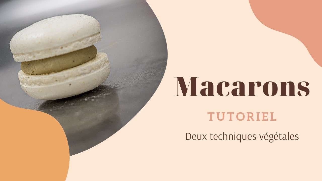 Tuto pâtisserie vegan : Les  Macarons