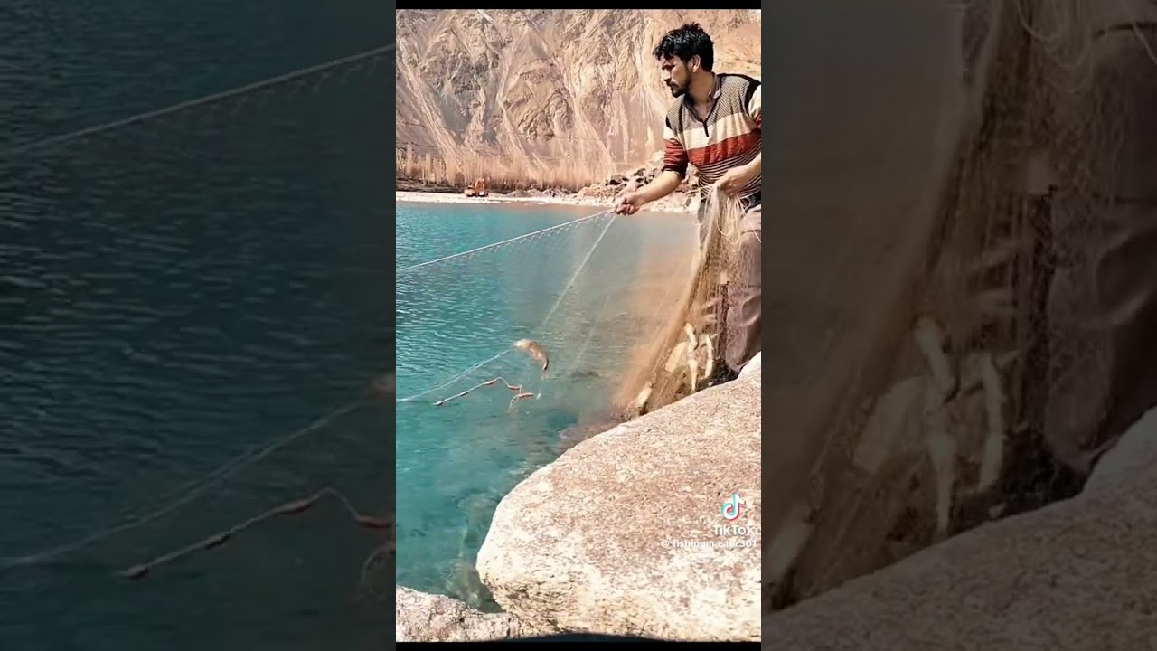 Real live fishing in Gilgit Baltistan winter fishing #gilgitbaltistan