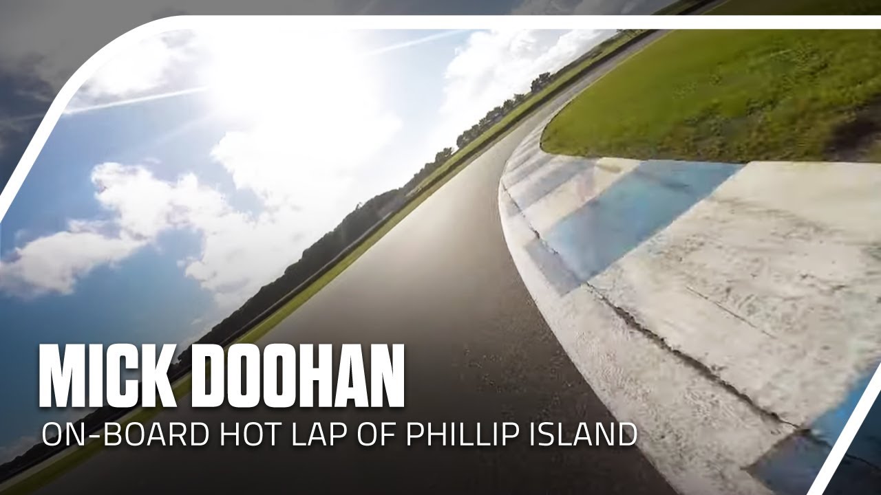 On-board for a hot lap of Phillip Island with Mick Doohan