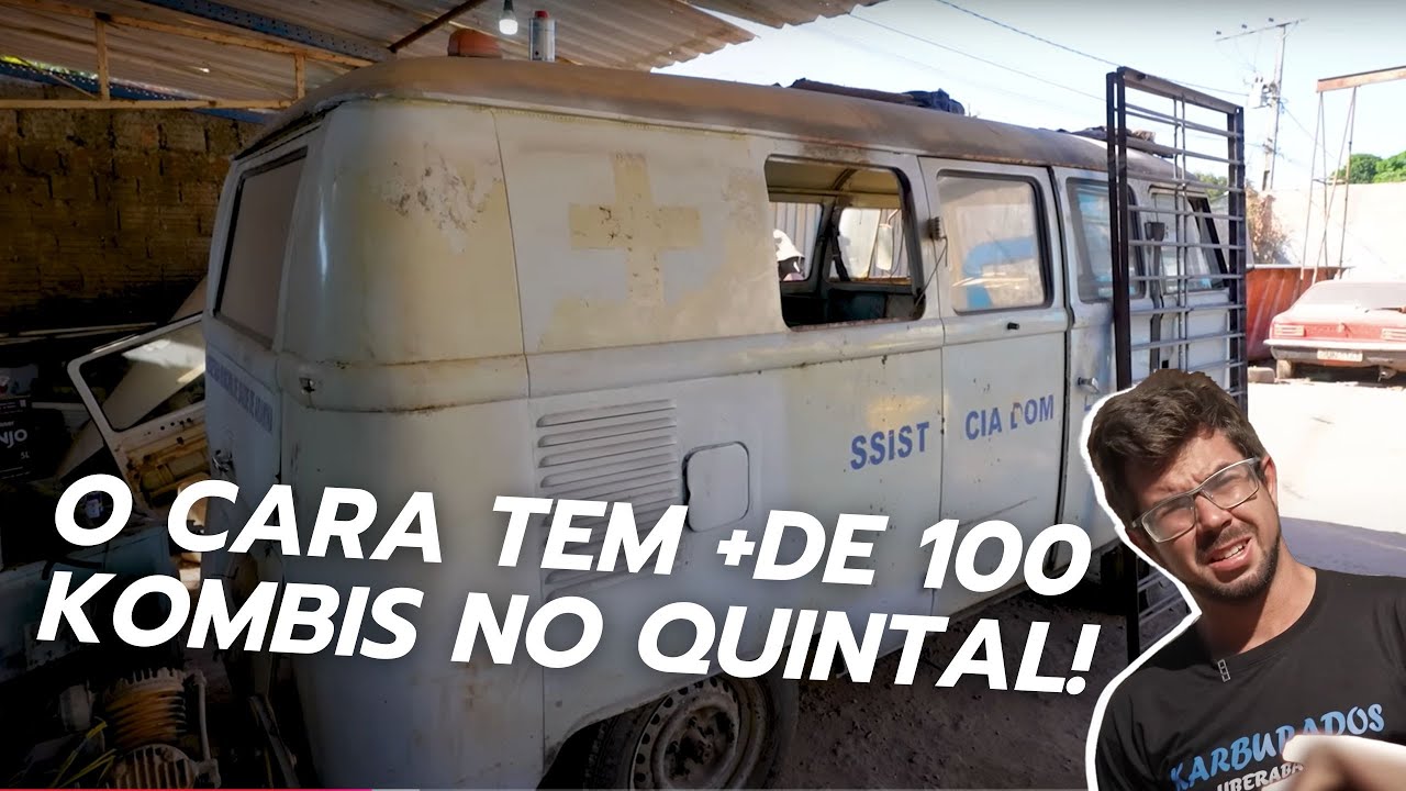 VOCÊ JÁ VIU ALGUMA COISA ASSIM? 100 KOMBIS NO QUINTAL!