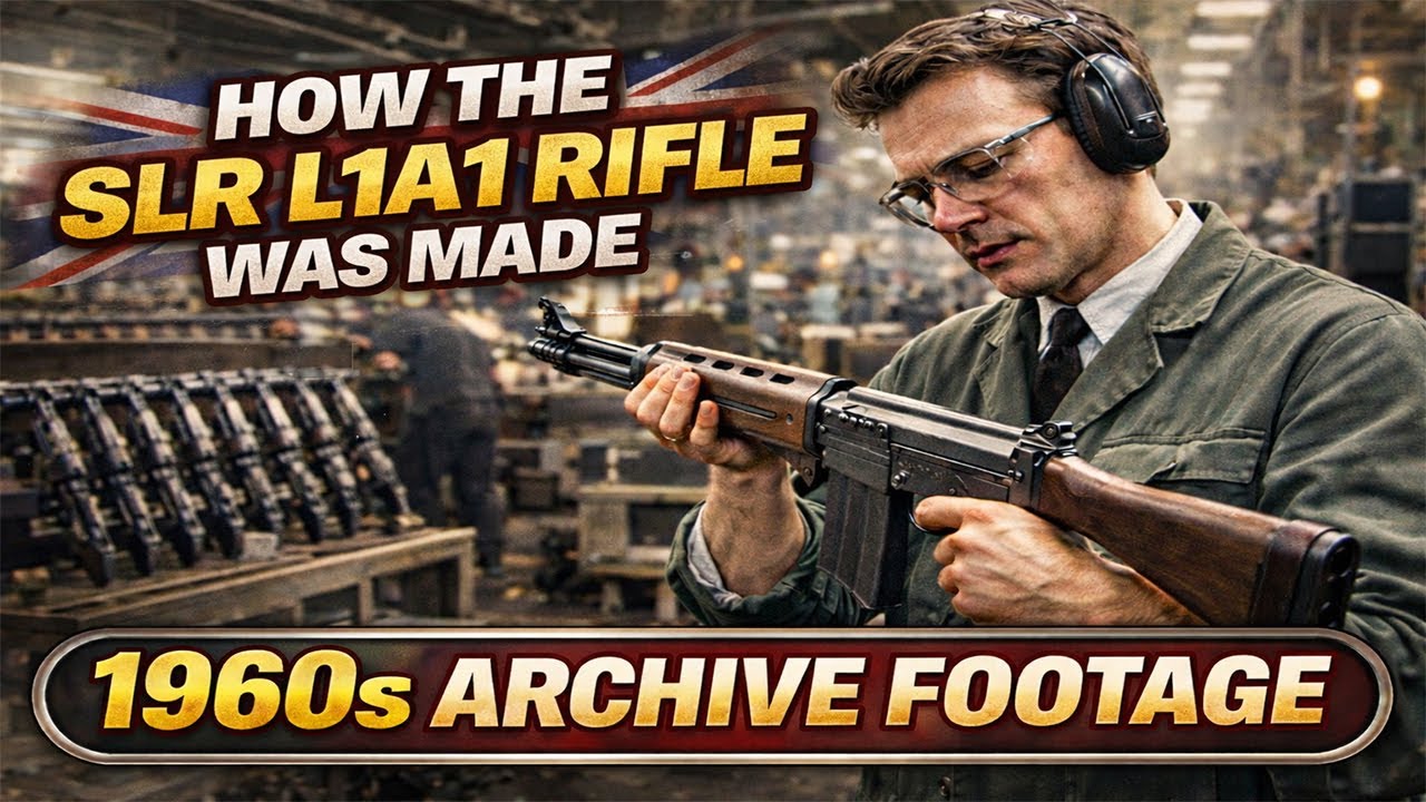 7,62-мм винтовка SLR L1A1 &mdash; Королевский завод стрелкового оружия Великобритании &mdash; Энфилд, архивны...