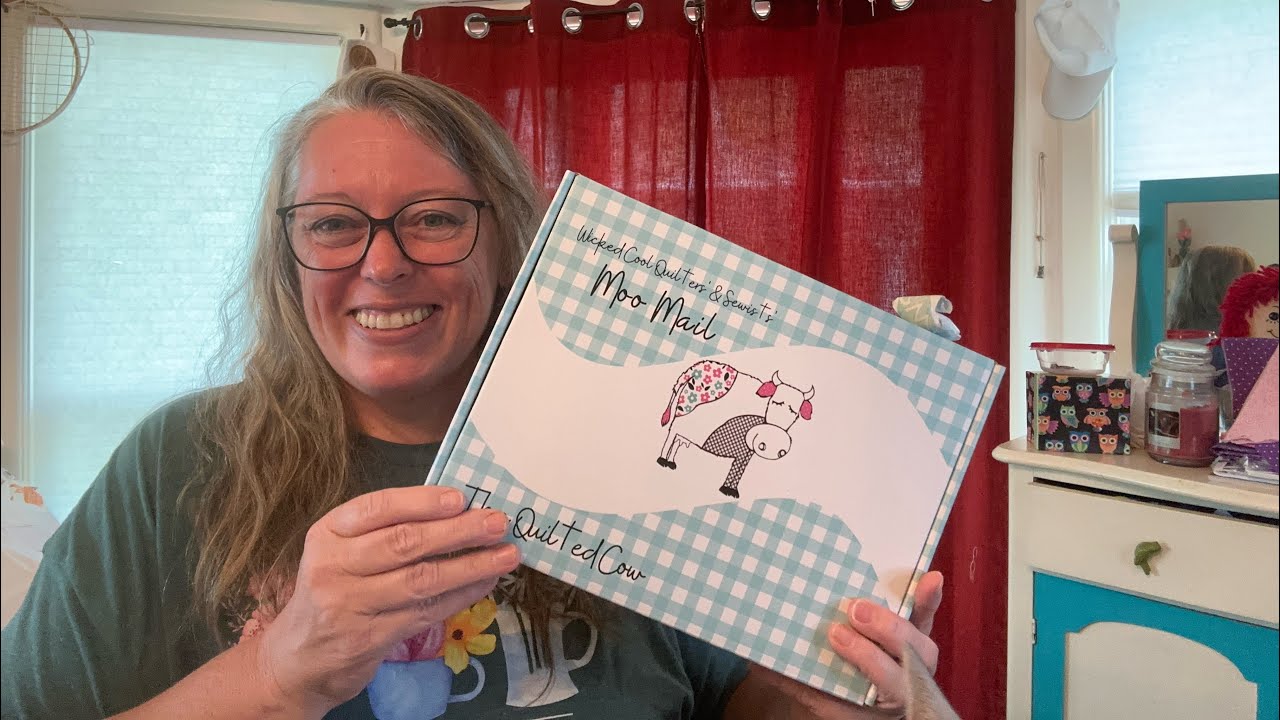 July unboxing of The Quilted Cow #thequiltedcow