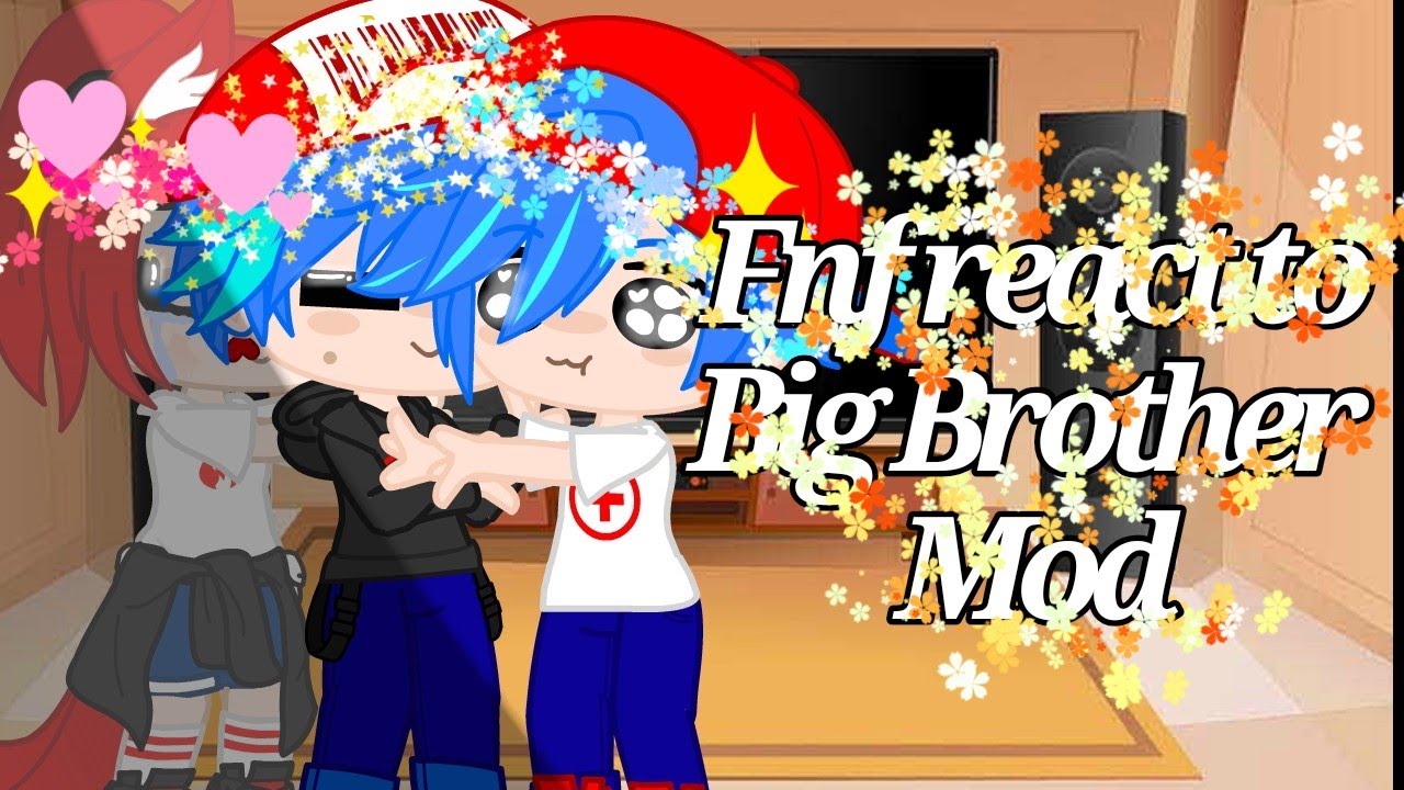 Fnf реагирует на мод Big Brother