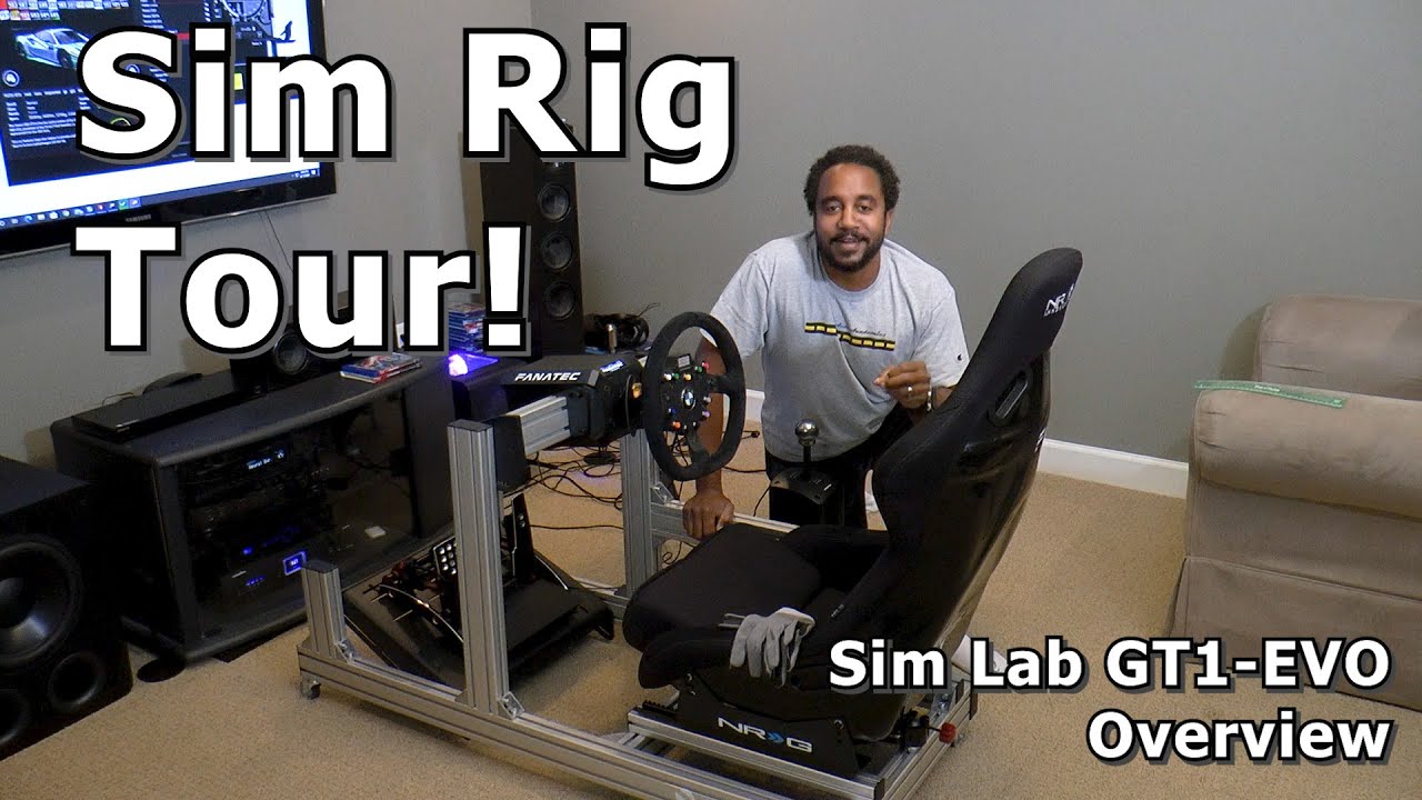 In-Depth Sim Rig Tour - Sim Lab GT1-EVO