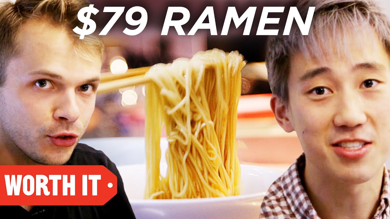 $3 Ramen Vs. $79 Ramen &bull; Japan