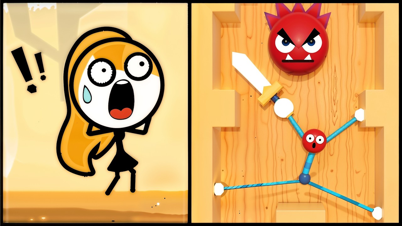 Save Her VS Stretch Guy - All Levels SpeedRun Gameplay ep 1