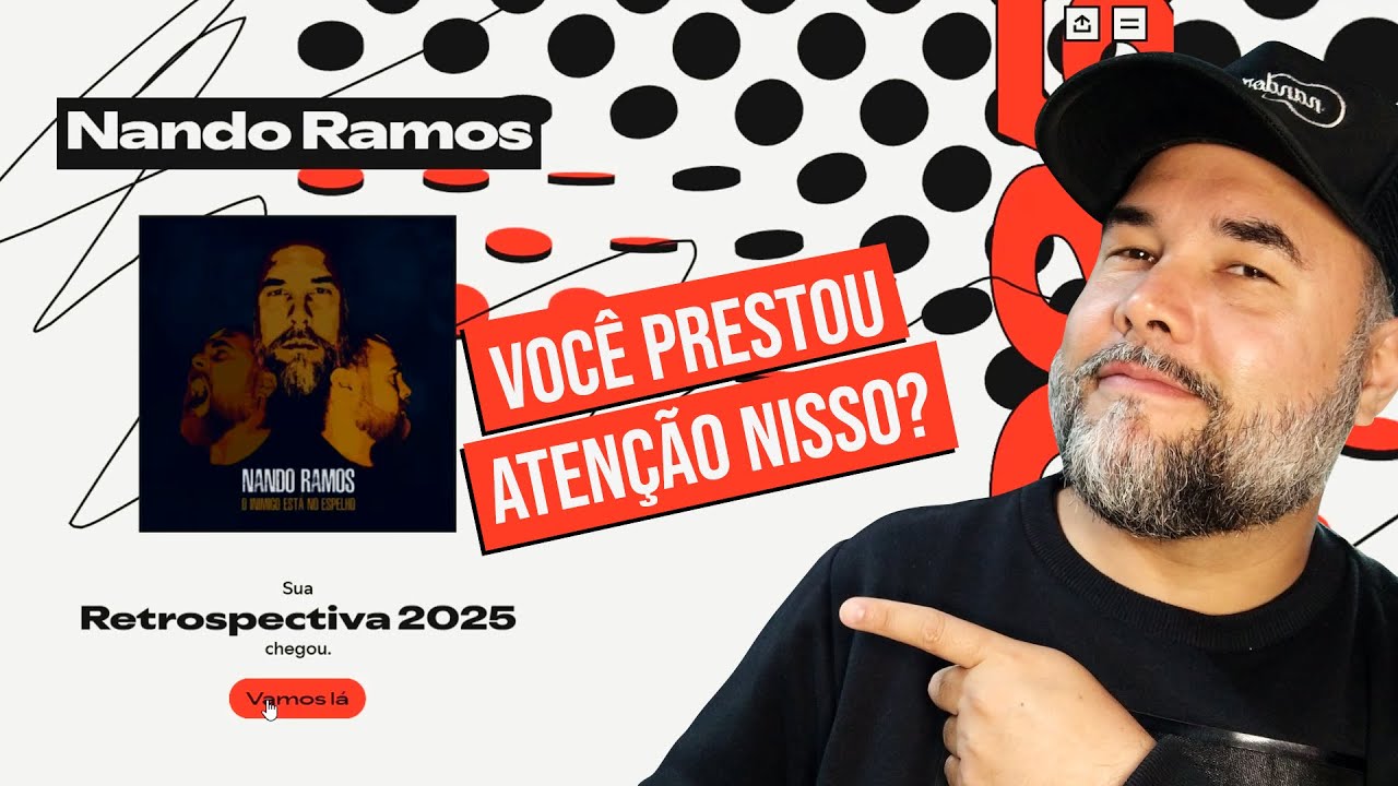 Analizei a minha retrospectiva de artista no Spotify 2025 e me surpreendi...