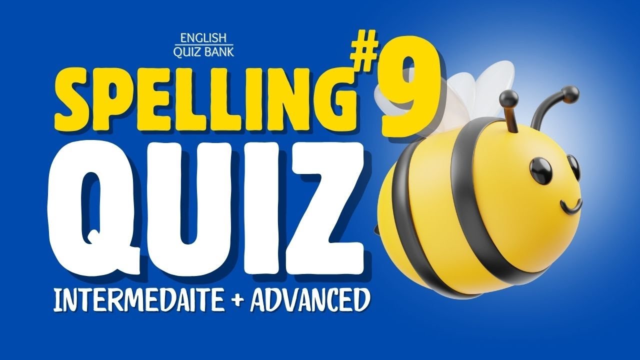 English Spelling Quiz #9 | Test Your Spelling Skills #testyourenglishlevel #englishspellingquiz