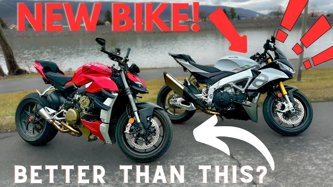 Первая захватывающая поездка на новом байке | Aprilia Tuono V4