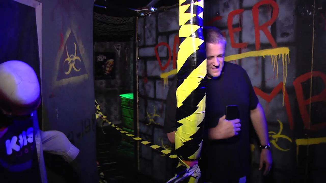 AngryDad FLIPS OUT During Haunted House Visit