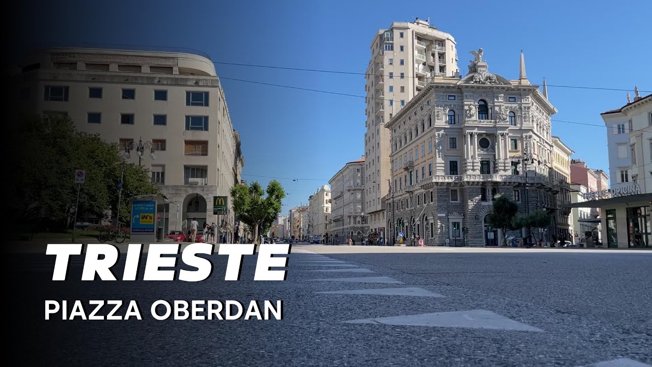 TRIESTE VIEW/Piazza Oberdan/summer 2024/street view