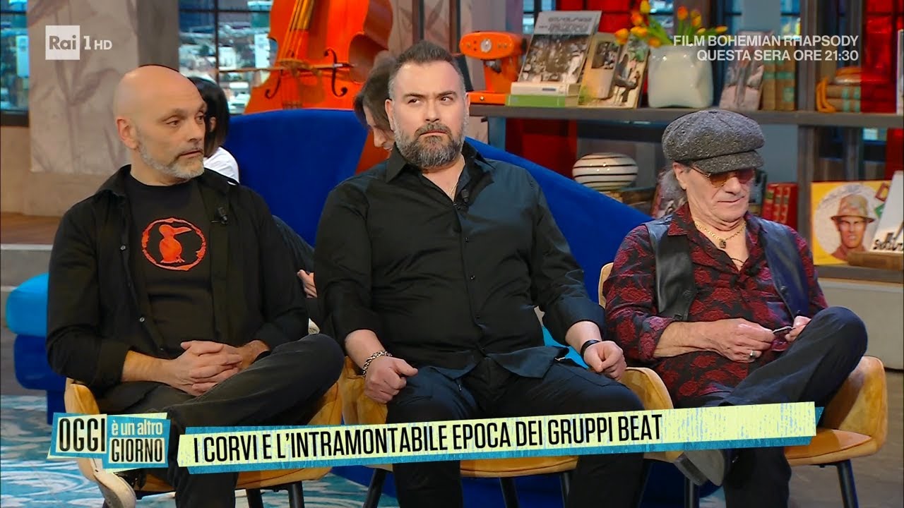 Il ritorno in tv dei Corvi - Oggi è un altro giorno 01/03/2023