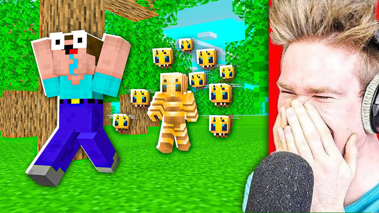 KRÓLOWA PSZCZÓŁ TROLL na WIDZU | Minecraft Extreme