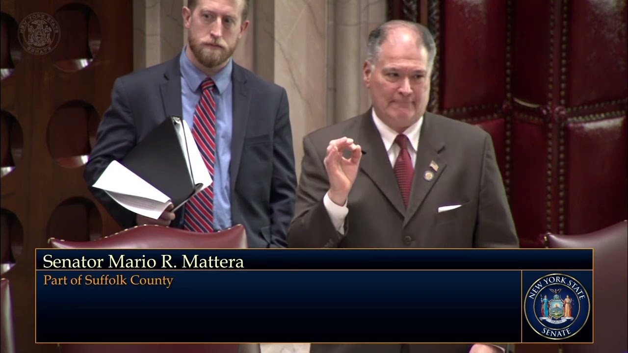 Senator Mattera Discusses Energy Portion Of Senate Democrats' One-House Budget Proposal