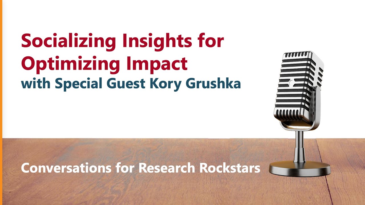 Socializing Insights for Optimizing Impact with Kory Grushka