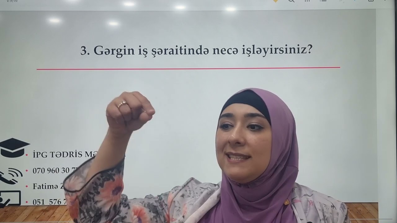 Sertifikasiya müsahibə hazırlığı - 9