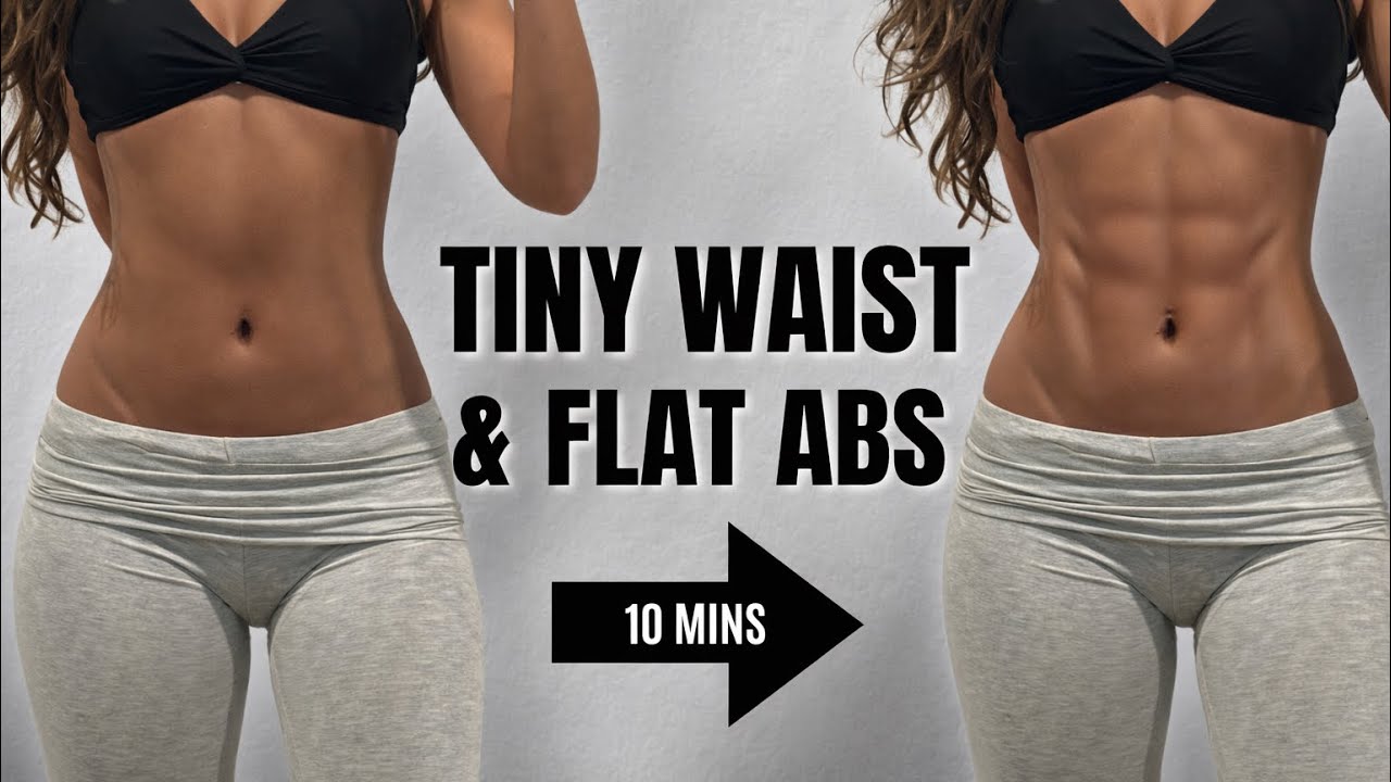 10 MIN INTENSE AB WORKOUT - Follow Along, No Equipment