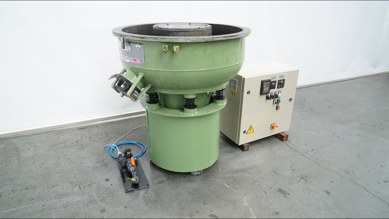 Lager Nr. 20563 - Trowalanlage / Rundvibrator RÖSLER R125-S0, Baujahr 1997 - VERKAUFT / SOLD