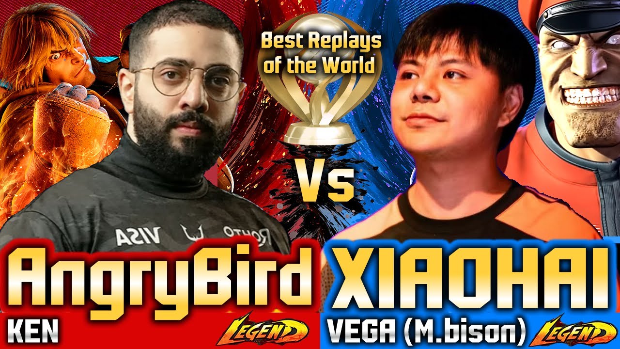 🔥 SF6 (ANGRYBIRD vs XiaoHai) Ken vs Vega, M.Bison ▰ Street Fighter 6 High Level Gameplay