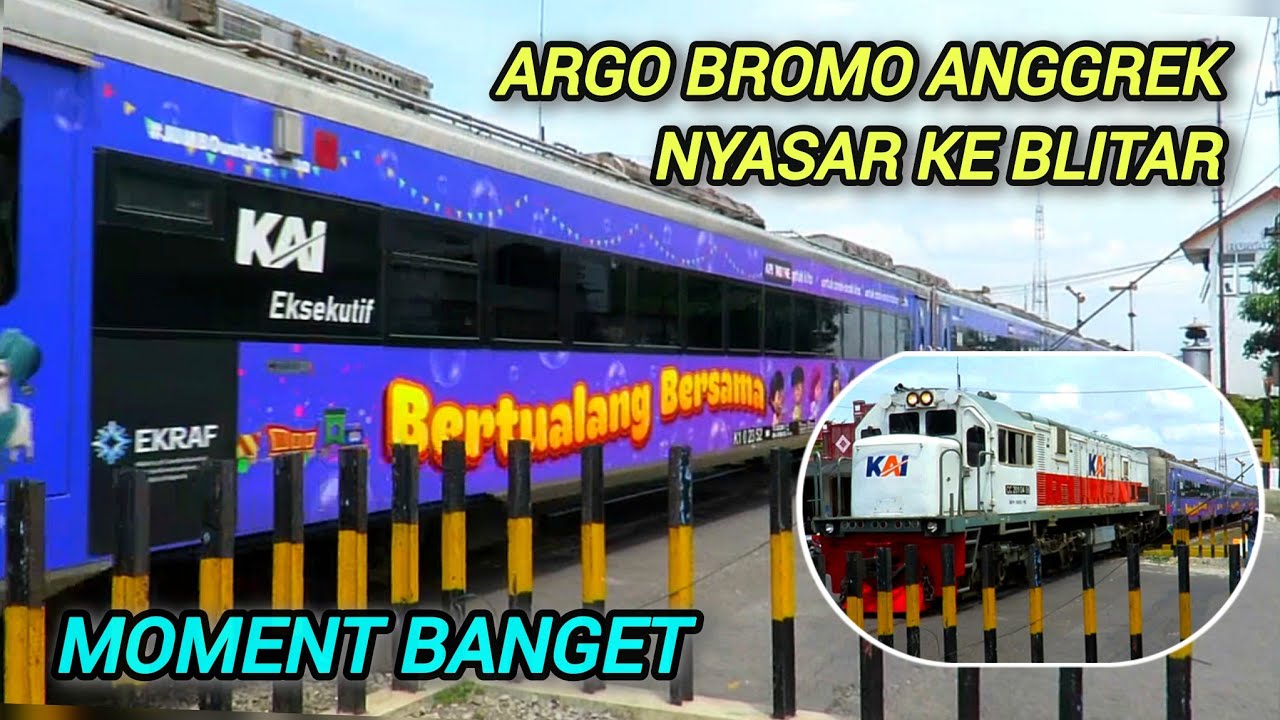 WADUUH, ARGO BROMO ANGGREK NYASAR SAMPE KE BLITAR ??? AVARAZKA