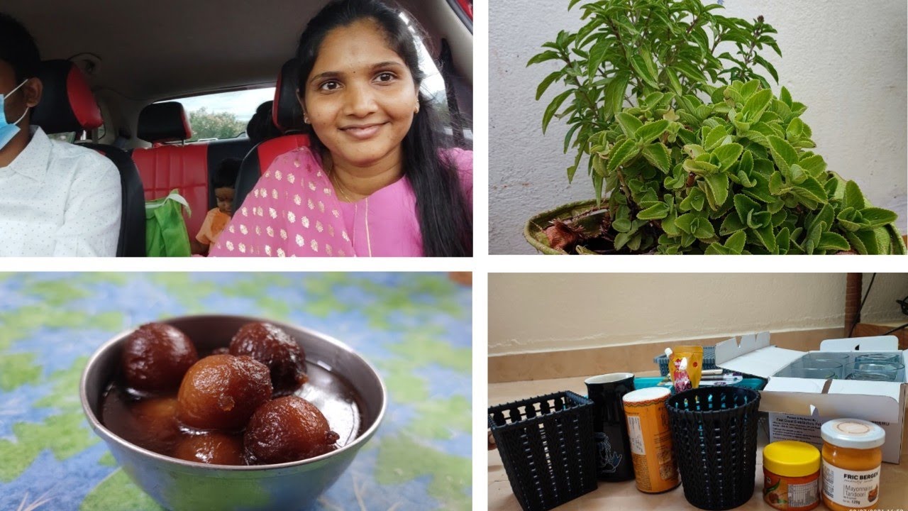 ரொம்ப நாள் கழிச்சு அம்மா வீட்டுக்கு வந்தாச்சு!!! DIML VLOG | SHOPPING | GULAB JAMUN RECIPE