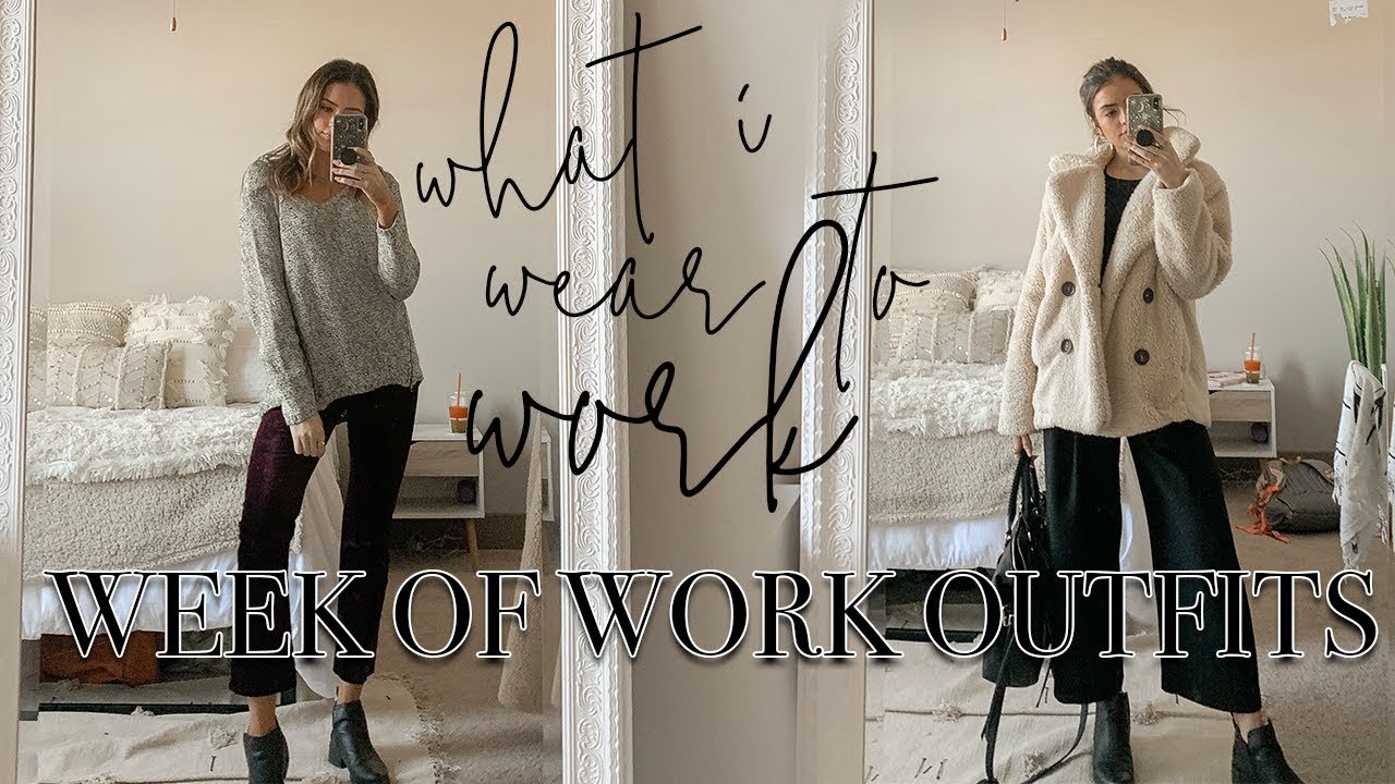 WHAT I WEAR TO WORK AS A CONSULTANT: Week of Work Outfits