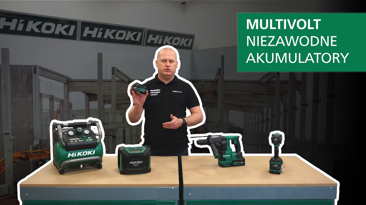 Moc w Twoich rękach! Akumulatory MultiVolt 36V/18V! 