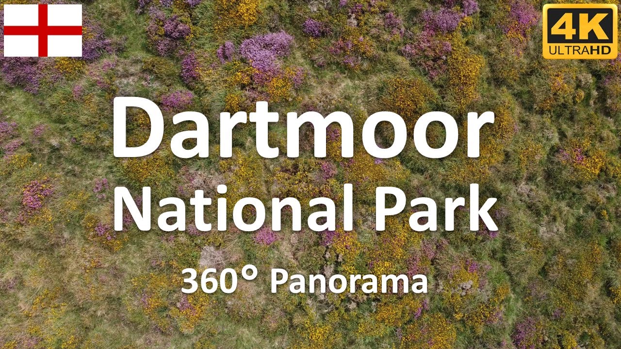 Dartmoor National Park | Devon | England | UK - 4k 360°