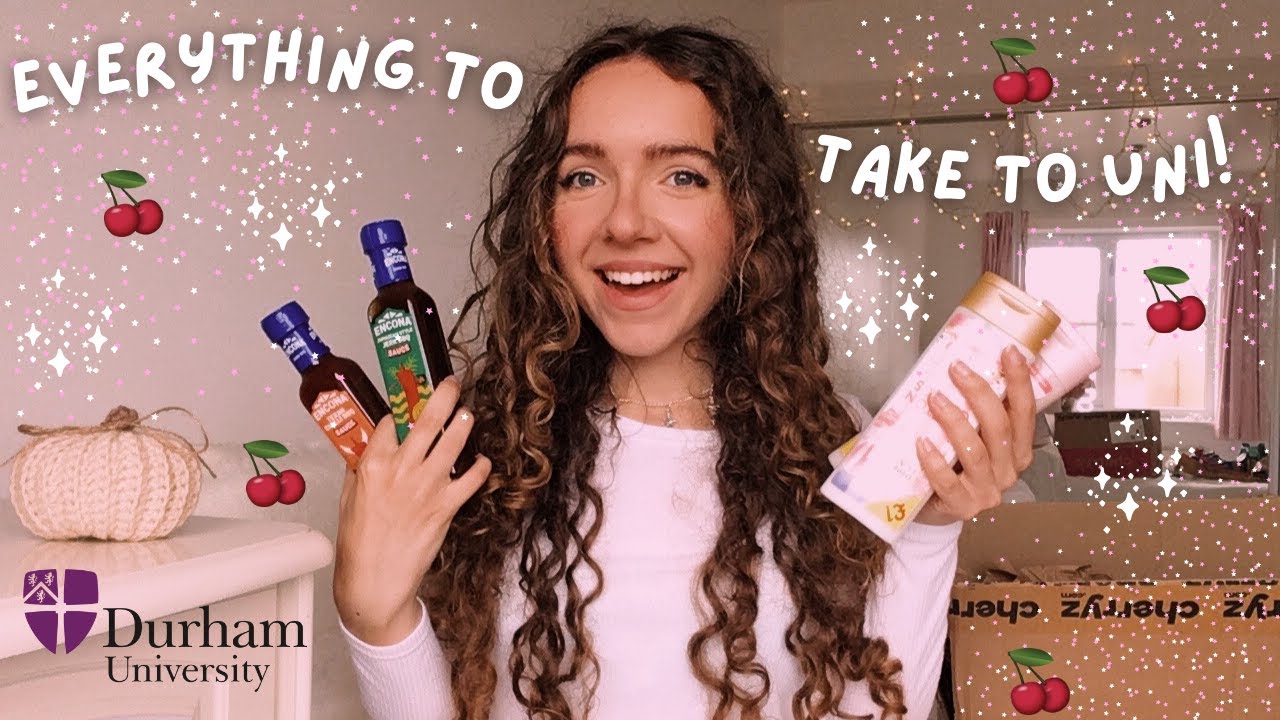 WHAT TO TAKE TO UNI 2021: Durham University essentials haul, packing checklist & Cherryz discount!