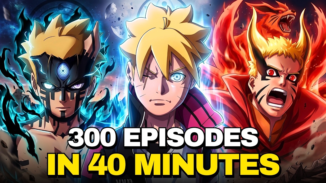 THE ENTIRE STORY OF BORUTO: NARUTO NEXT GENERATIONS