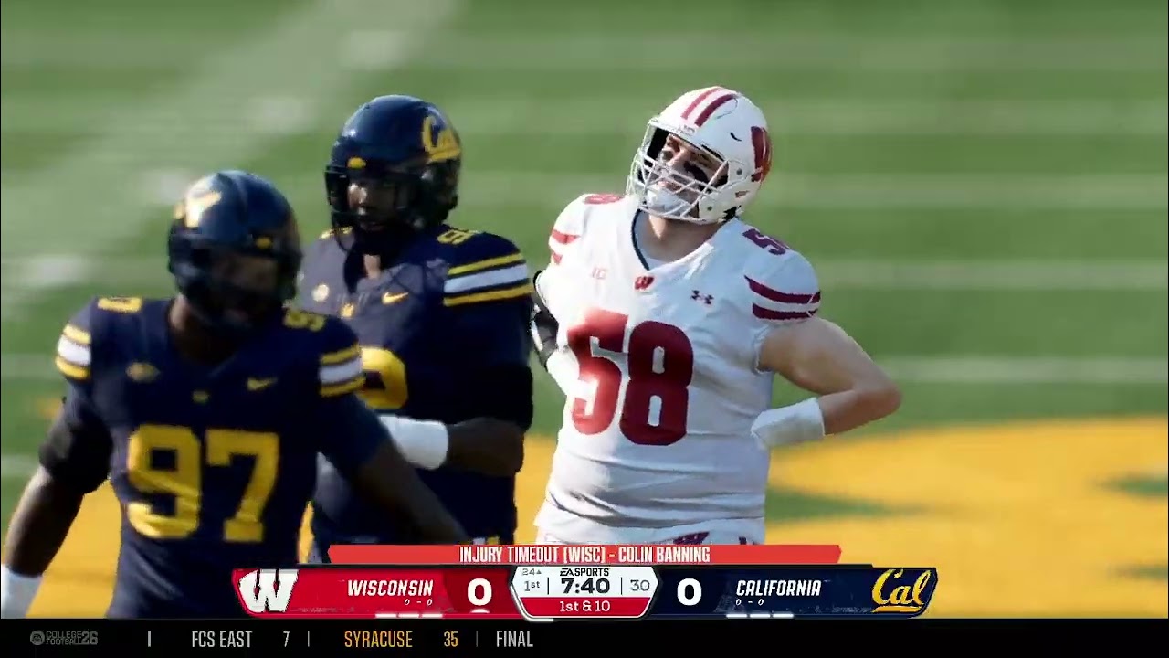 cfb 25 coaching carousel first game with wisconson