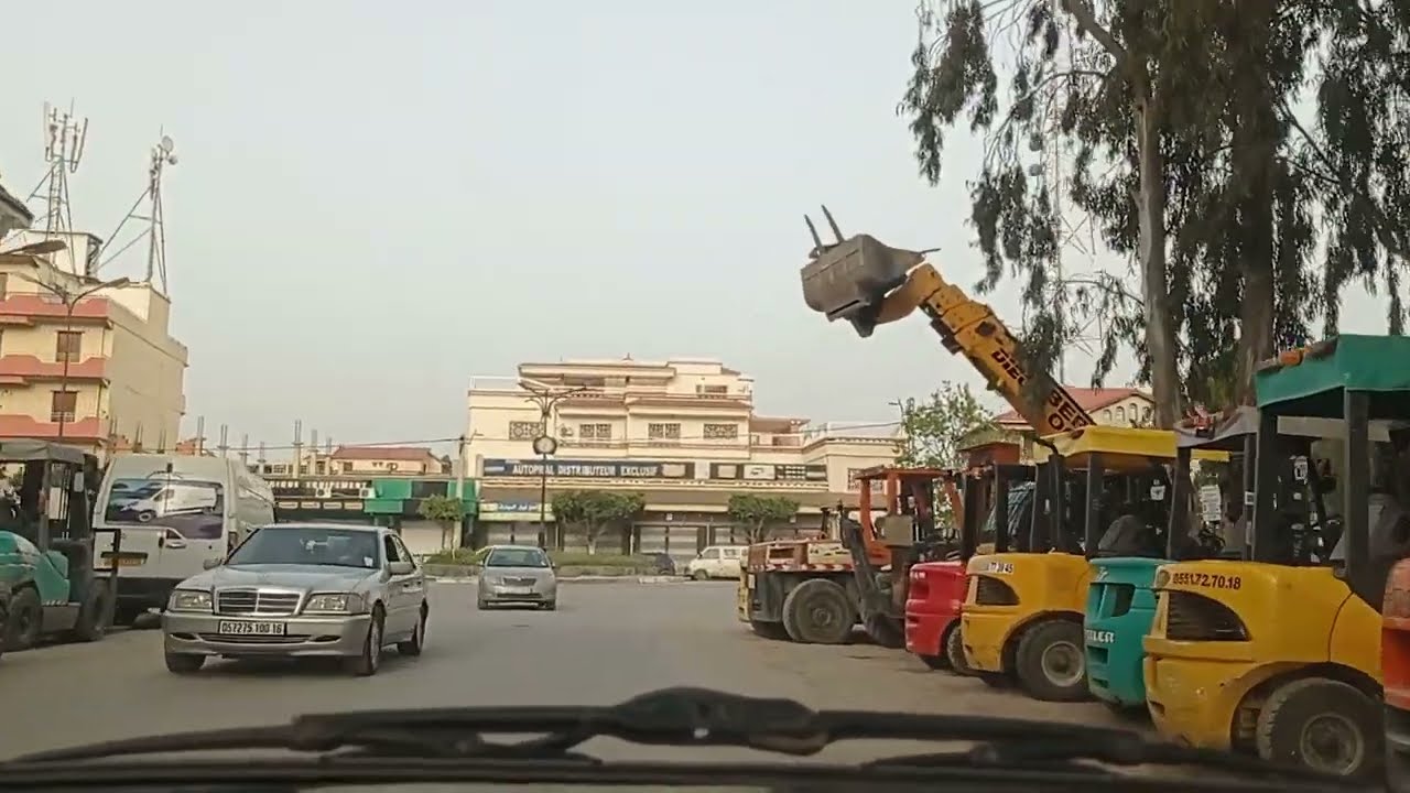 Driving in Algeria - From Boudouaou (Boumerdes) to Ain Benian - من بودواو إلى عين البنيان