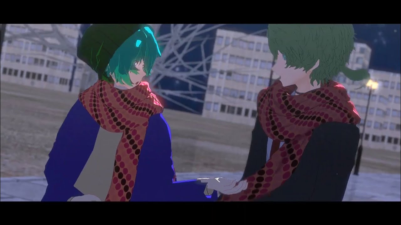 【キミガシネ MMD】 ロウワー 【日和颯 / 月見 真 /ミドリ】