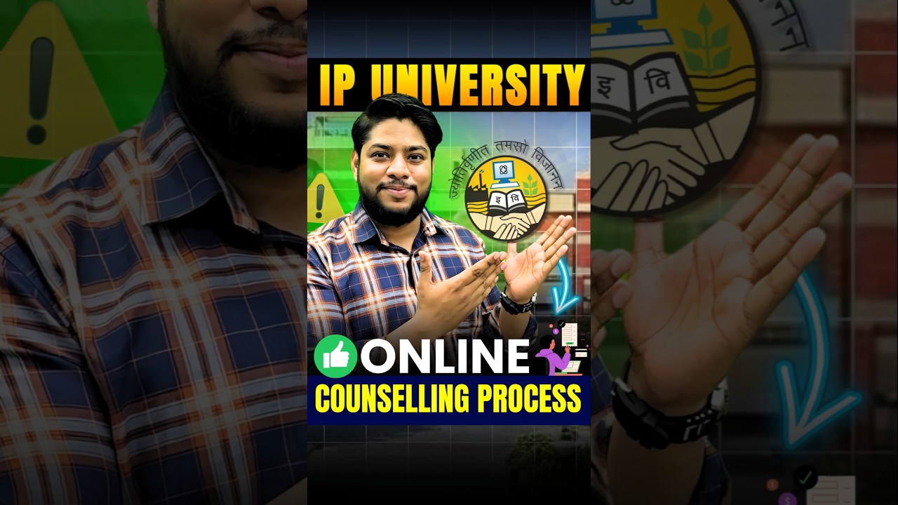 IP University Online Counselling Process 2025 Explained!🔥#shorts #ipuniversity #ipucet