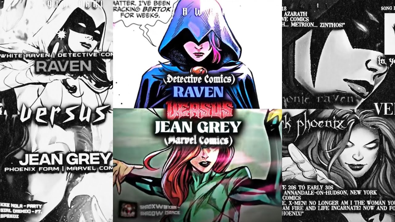 Raven vs Jean Grey Is Pretty Close || VS BATTLES || (All 4 Parts) 