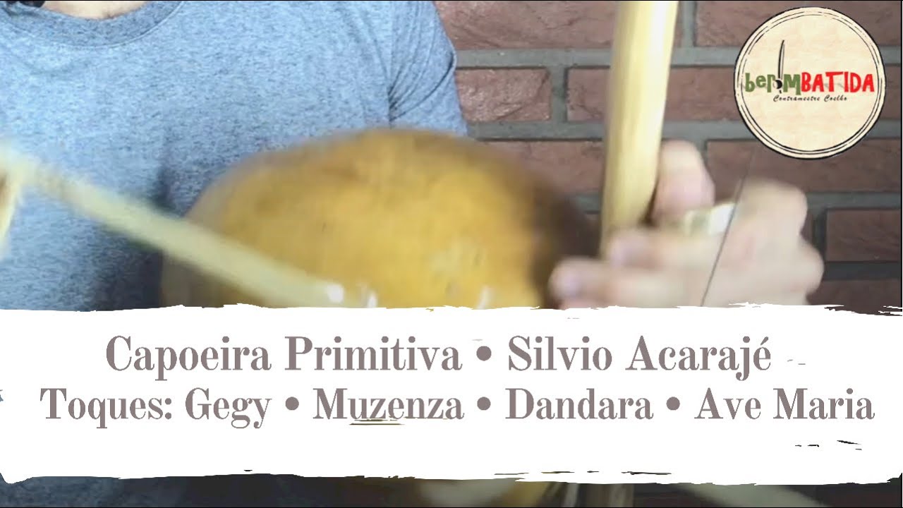 Capoeira Primitiva • Sílvio Acarajé | Toques: Gegy, Muzenza, Dandara e Ave Maria | berimBATIDA