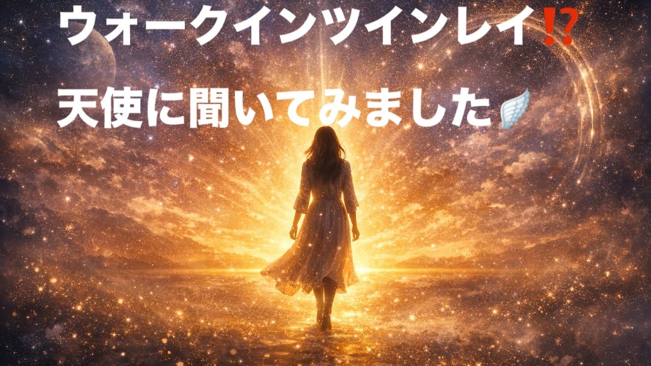 ウォークインツインレイについて天使に聞いてみました🪽2026/2/22に「rose marryさんはウォークインツインレイではないのでしょうか？」と言われ…