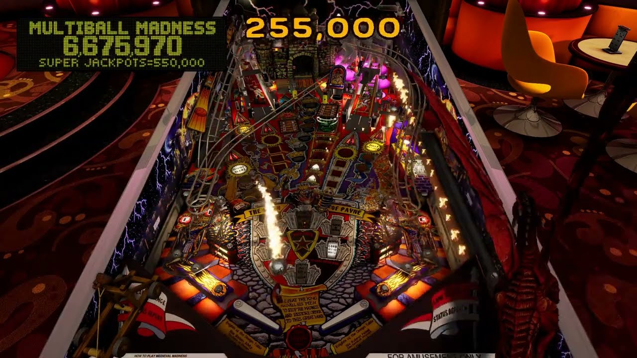 Pinball FX - Medieval MADNESS- Four Player Hotseat