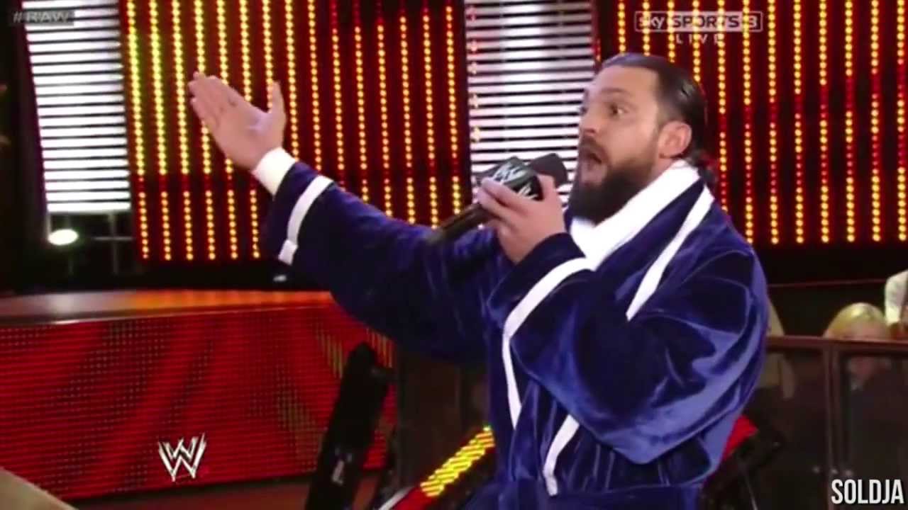 Damien Sandow sings Randy Orton's theme WWE Raw 05.06.2013