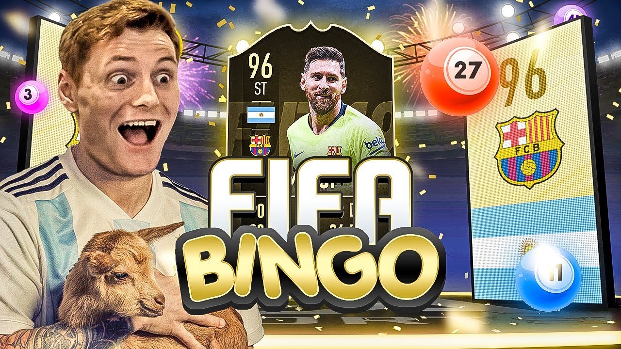 MESSI THE GOAT THEMED FIFA BINGO!!! Epic FIFA 19 Pack Opening!