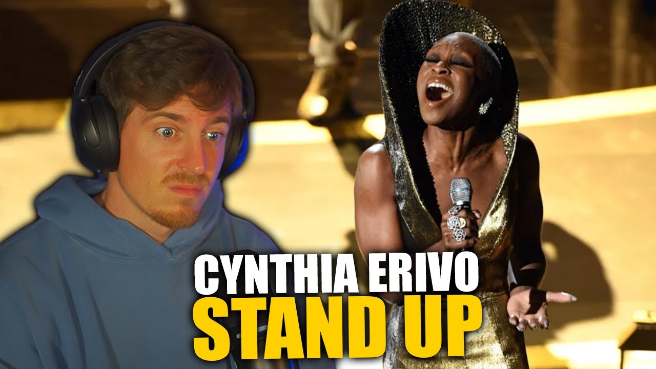 Reacting to Cynthia Erivo - Stand Up (Harriet Oscars Performance)