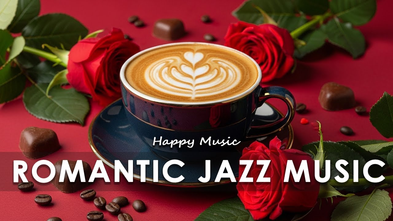 Romantic Jazz Music 💌 Happy Music | Sweet Bossa Nova Instrumental for Studying, Working & Relaxing