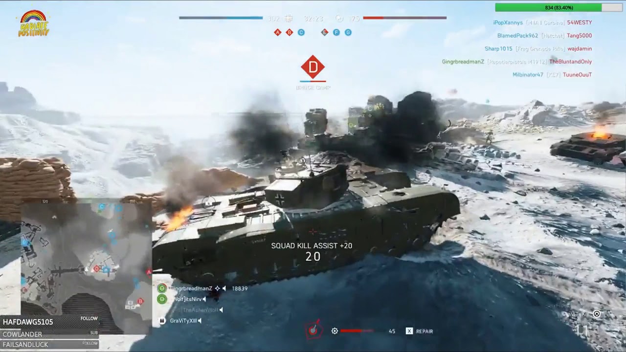[BFV] GravityXIII Stream Highlights #1