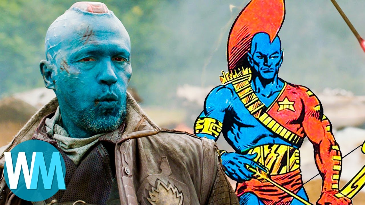 Top 10 Differences Between Guardians of the Galaxy Movies and Comics