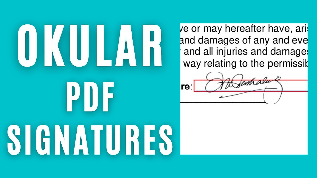 Как вставлять подписи в PDF-файлы с помощью Okular Document Viewer